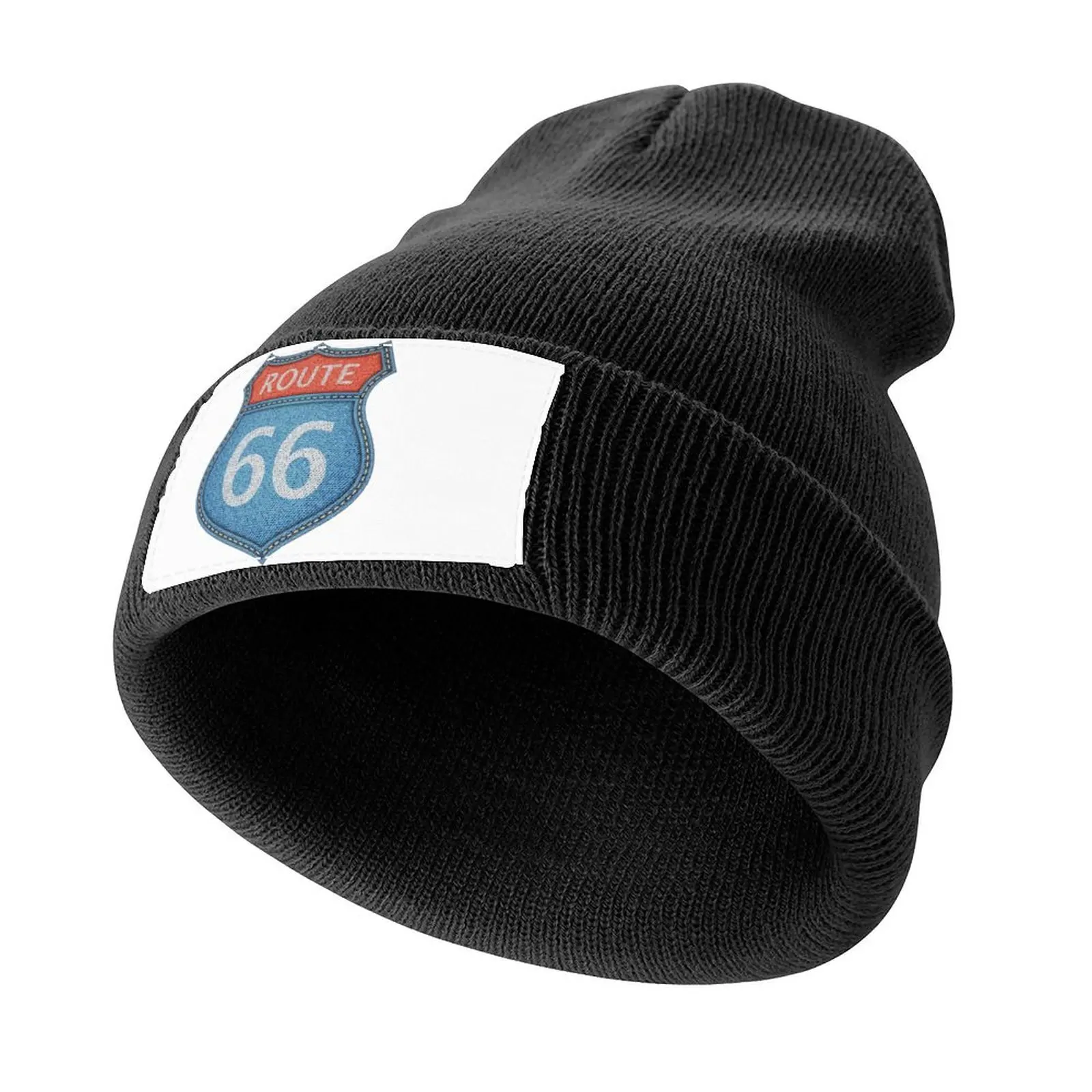 Route 66 USA - Demin Knitted Cap Golf Hat Brand Man cap Rugby Gentleman Hat For Women 2025 Men's