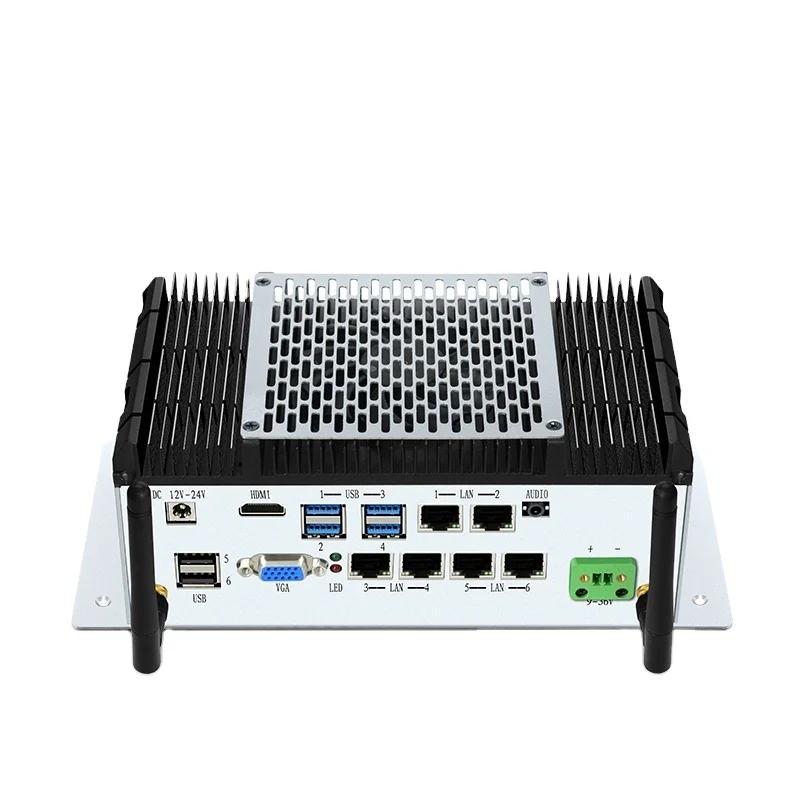 Factory Price Topton X86 With Fan Mini PC 12th Gen Intel Core I3 I5 I7 Celeron New N97 DDR5 Industrial Quad Core Proxmox Server