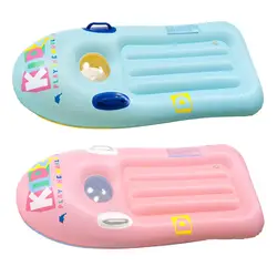 Inflatable Surfboard Swimming Pool Float Swimming Aid for Children Surfing Board for Vacation Water Entertainment Beach Party