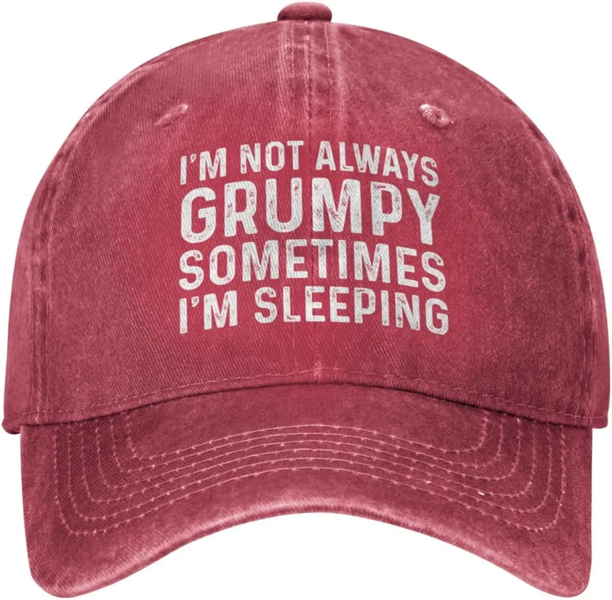 I'm Not Always Grumpys Sometimes I'm Sleeping Hat Men Baseball Cap Cool Caps