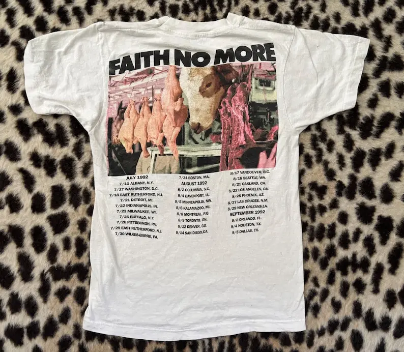 الإيمان لا مزيد من القطن تي شيرت جرافيك طباعة تيز روك باند الصيف الرجال النساء خمر Y2K المحملة القمم ملابس الشارع الشهير غير رسمية