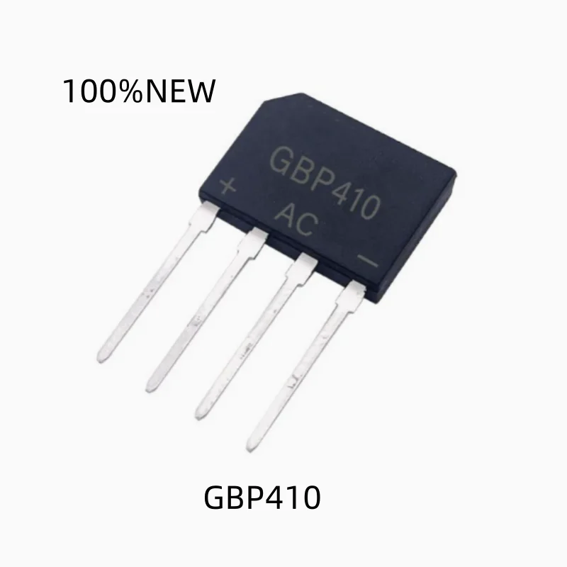 (10 Pieces) 100% New Gbp410 Rectifier Bridge Flat Bridge Bridge Stack Four Corners