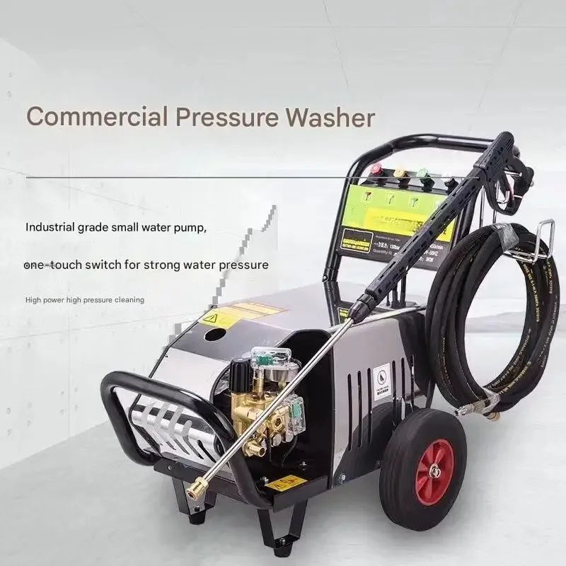 منظفات الضغط العالي لغسل الضغط الكامل 200 بار منظف الضغط العالي 4 كيلو وات مضخة مياه محمولة