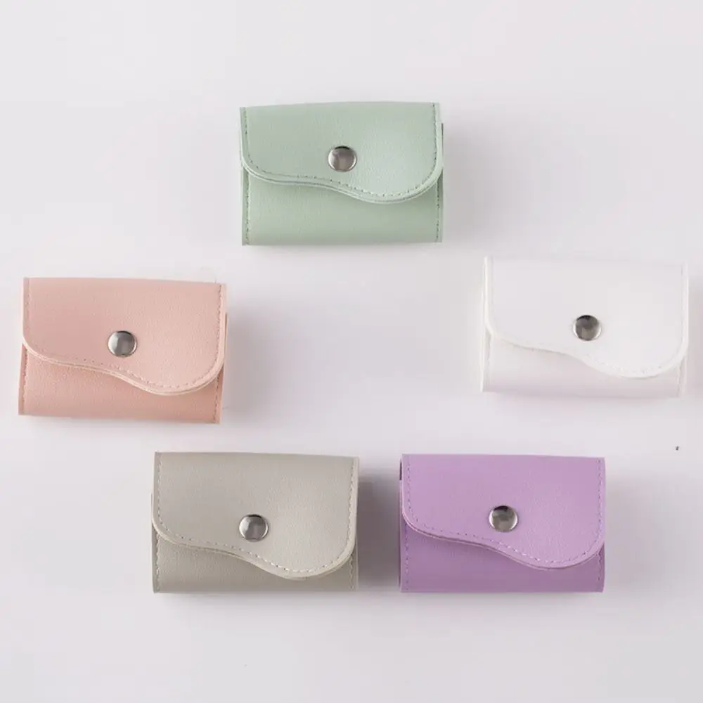 

16 Slot Nail Grinding Head Storage Bag Mini Fresh Color Nail Art Polish Head Bit Holder Professional Preventing Dirty And Losing