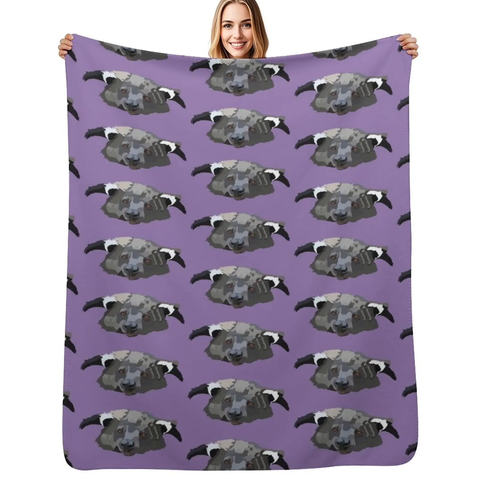 

B is for Binturong Throw Blanket Bed linens Sleeping Bag Comforter Blanket