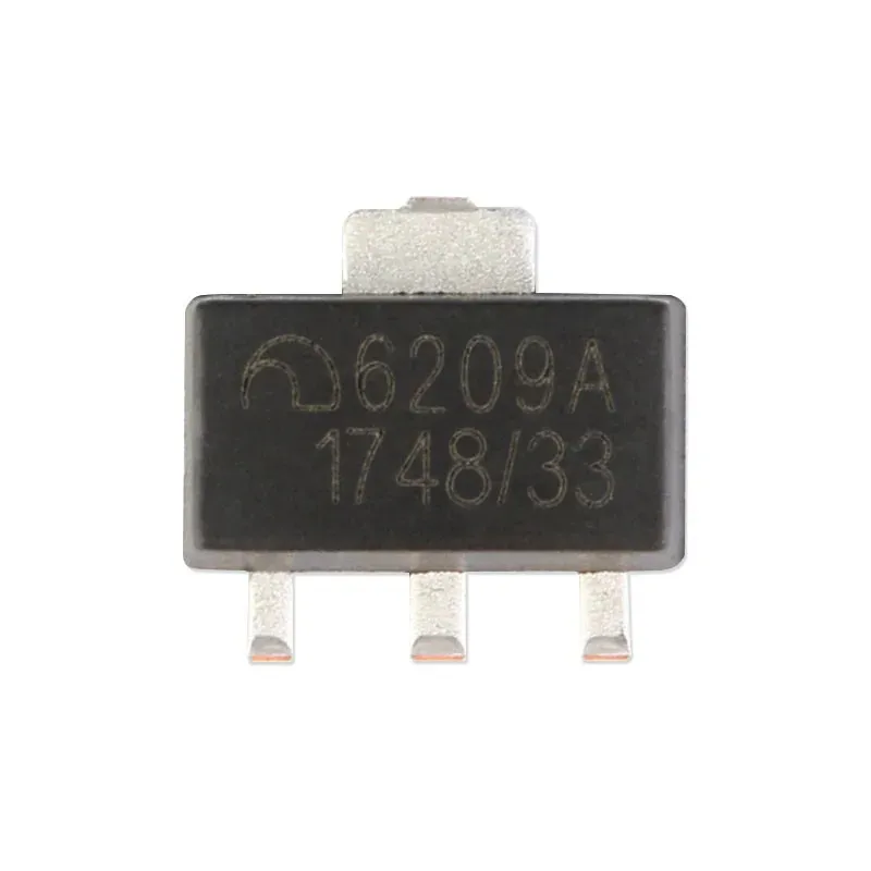 50Pcs/10pcs ME6209 ME6209A33 ME6209A33PG 6209A SOT-89 3.3V 2% Withstand Voltage 18V Low Dropout Linear Regulator IC