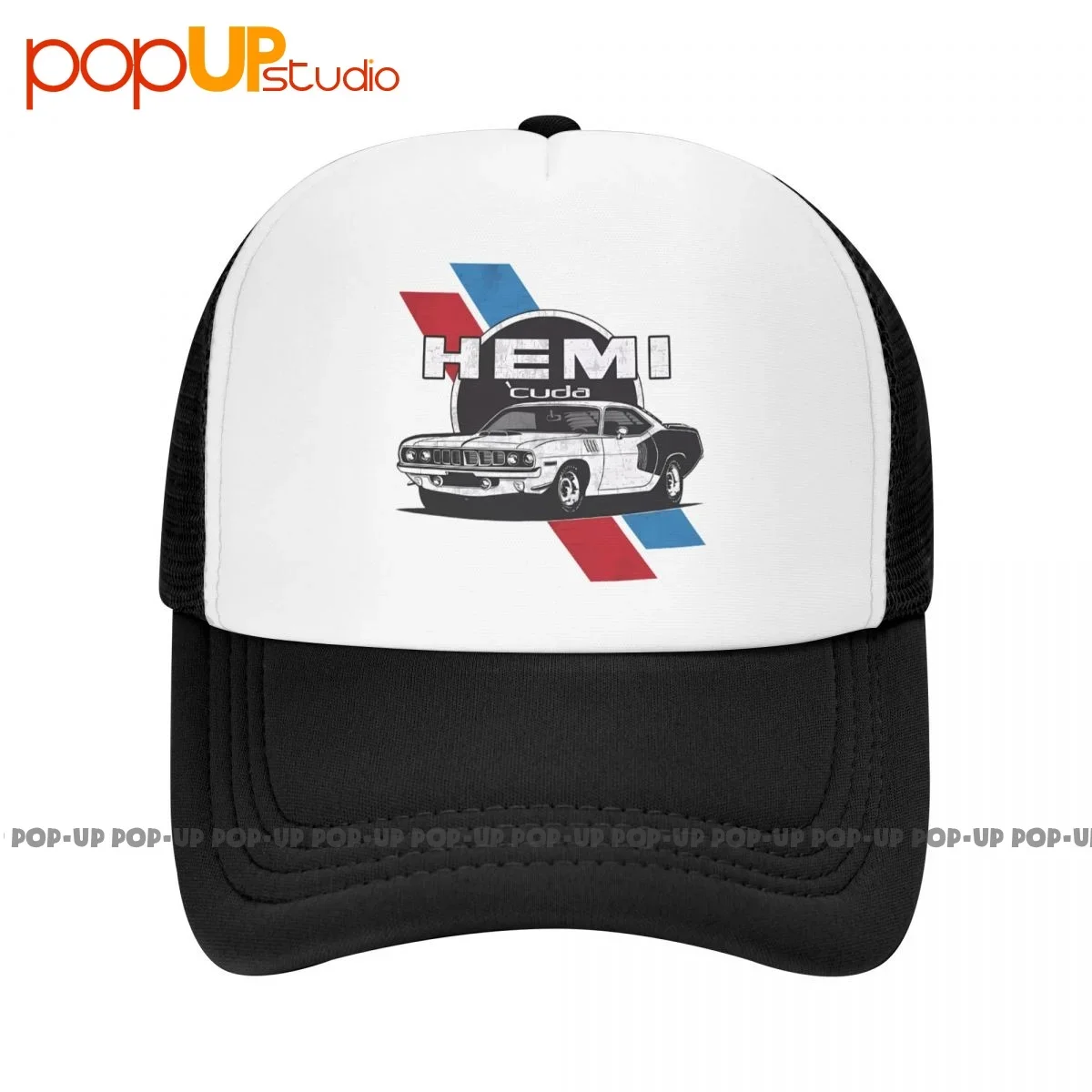 71 Plymouth Hemi Cuda Fathers Day Gift Baseball Cap Trucker Hats Breathable Sunscreen Vintage Hot Selling Style