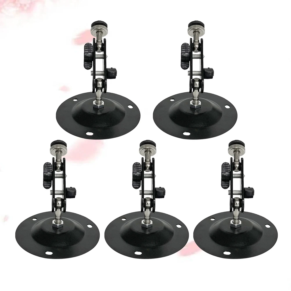 

5 PCS Camera Bracket Adjustable Stand Monitor Video Mount Indoor Wall Security Rotatable Holder