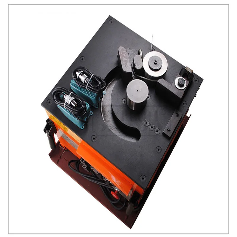 Electric Hydraulic Steel Bar Bending Machine,Open Up 4-25mm Rebar Bender Reinforcing Steel Crooking EXPRB-25