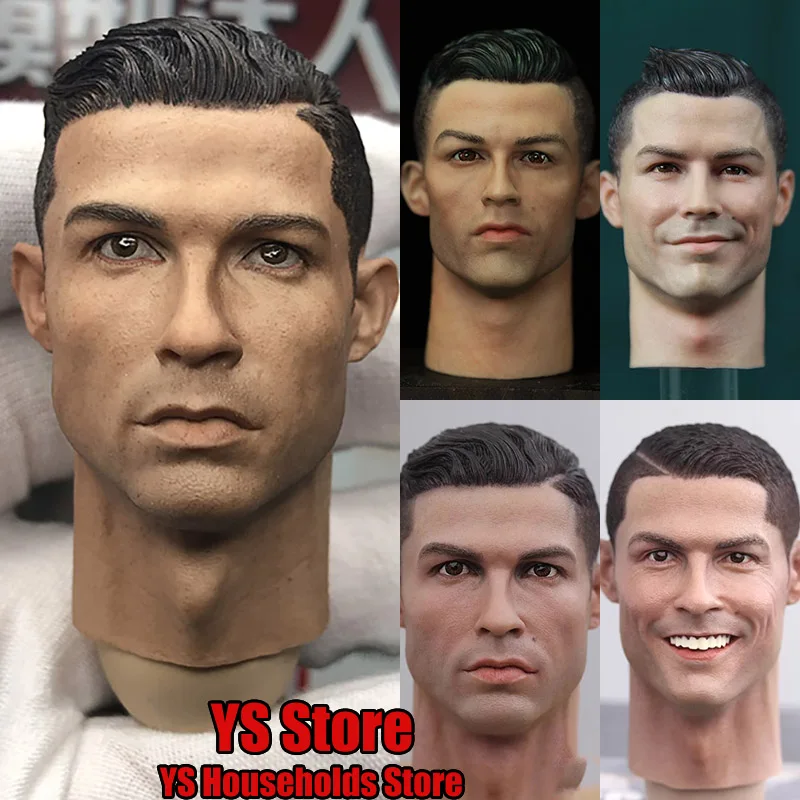 

X-STUDIO 1/6 Scale Football Player Delicate Head Sculpt Sports Star Model Toys Accessory For 12" Action Figure Body Decoration