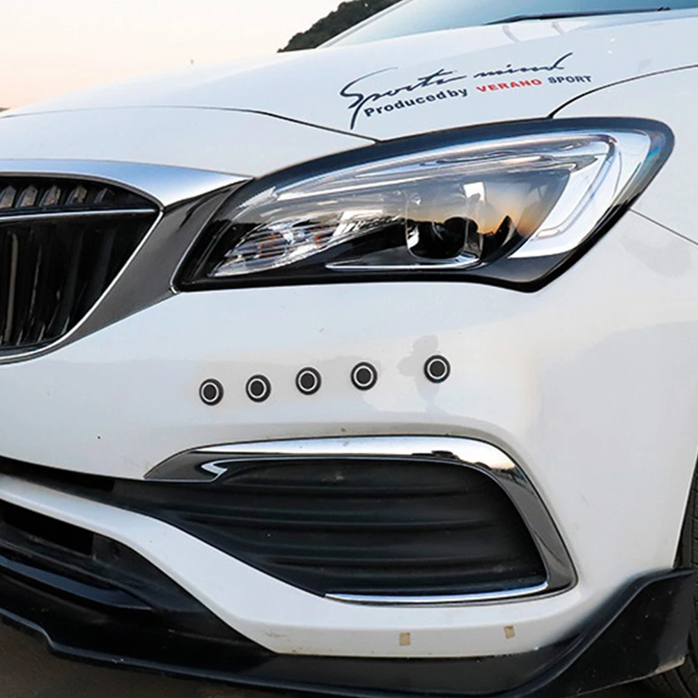 

20 pcs Car Bumper Sticker Silicone Round Anti Collision Anti Flexible Eco Friendly No Residue Easy Install Auto