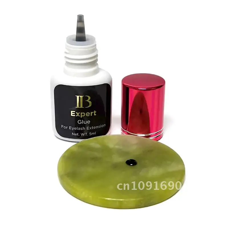 5ml Korea IB Ibeauty Expert Glue for Eyelash Extensions Original False Glue Private Eyelash Wine Logo Lash Red IB Adhesive Cap