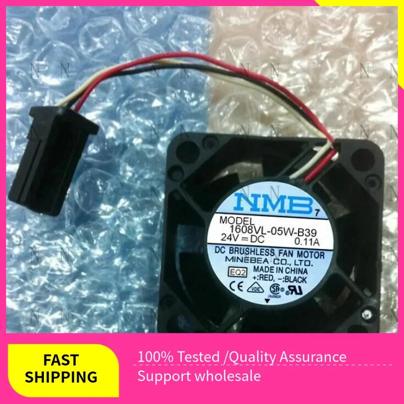 PP+ YJJ  High Level FOR Fanuc Cooling Fan 1608VL-05W-B39 24V 0.11A 40*40*20mm