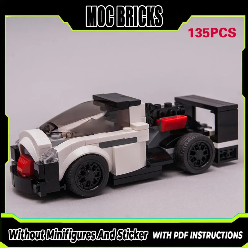 

Конструктор City Car Model MOC: Белый гоночный грузовик, модульная технология, подарки, праздничный набор для сборки, детские игрушки