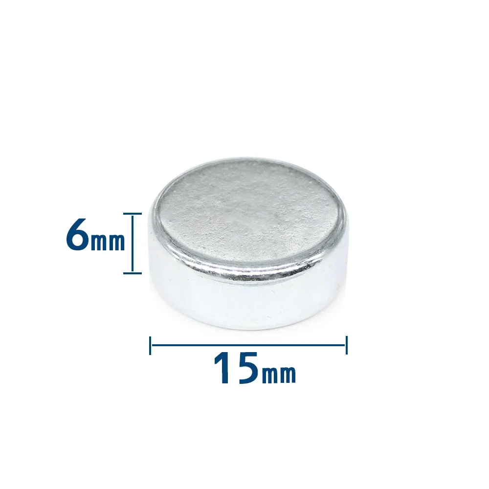 5/10/20PCS 15x6mm Circular Super Strong Neodymium Magnets Powerful N35 Fridge Magnet 15*6mm Fishing Magnet Magnetic Sheet