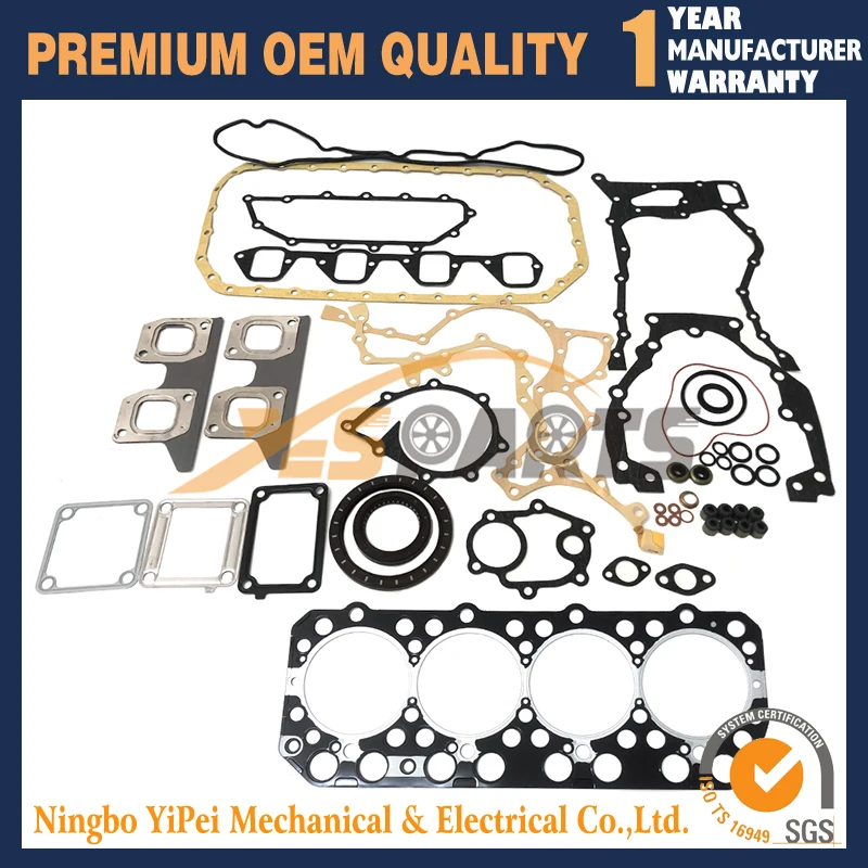 

FD46 FD46T Full Overhaul Gasket Kit For Nissan FD46T Engine Truck Bus Excavator