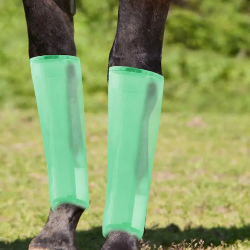 Buty muchowe dla koni Legginsy wielokrotnego użytku dla koni Buty muchowe Buty muchowe Konie minimalizuje zmęczenie nóg zmniejsza stompowanie