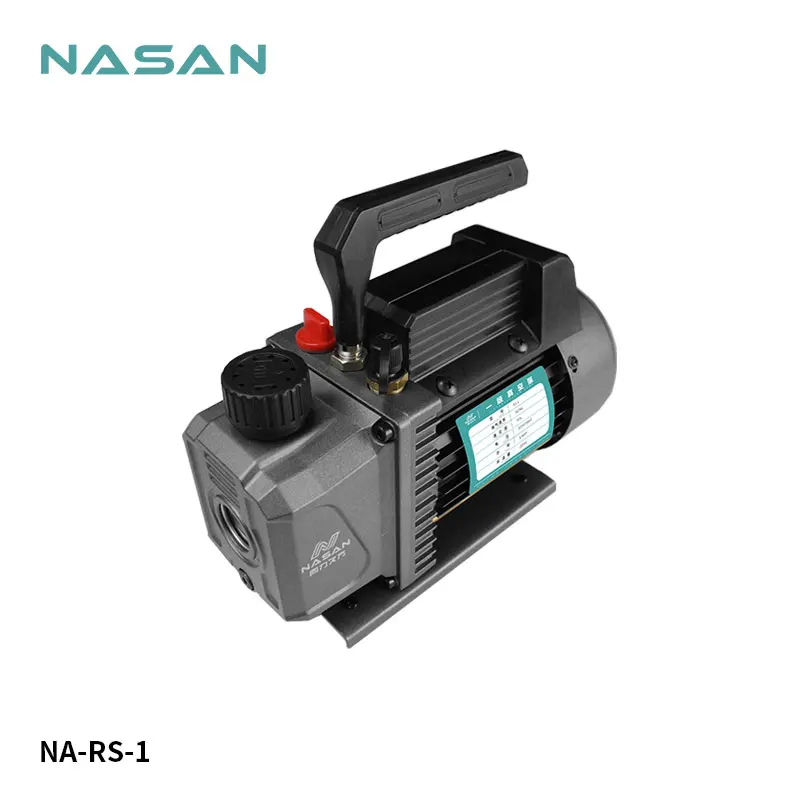 NASAN NA-RS-1 1L Vacuum Pump for Mobile Phone LCD Screen Lamination Used with NA-SUPA LITE Screen Repair Refurbish