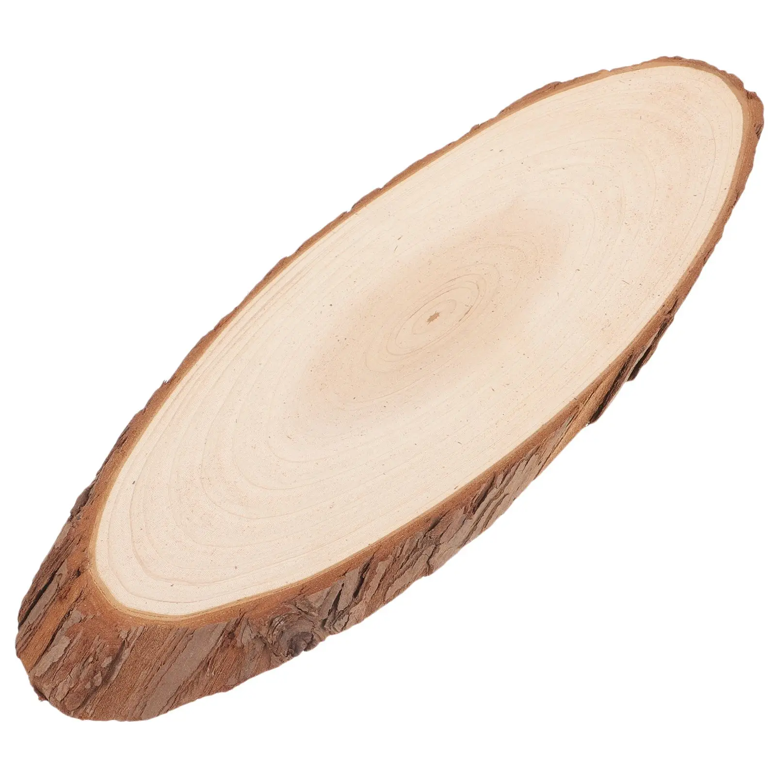 

Natural Wood Slice Oval Shape Unfinished Wood Slice Door Sign Plaque Christmas Wood Cutouts Circle DIY painting Crafts home deco