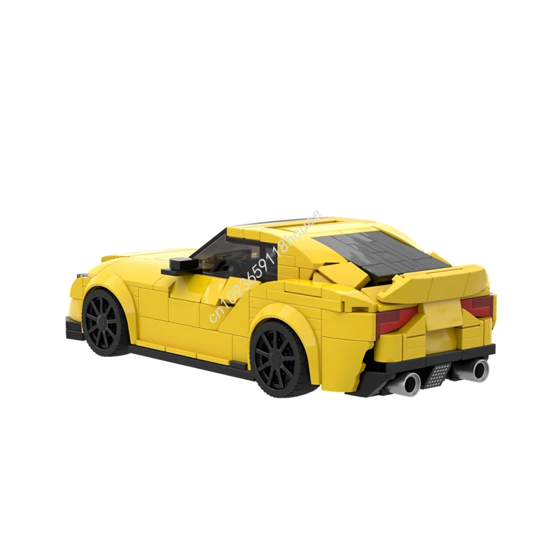 ตัวต่อ MOC รถยนต์ครอบครัว Supraed mk5 City Champions รถซูเปอร์คาร์ 428 ชิ้น ชุดตัวต่อ DIY ของเล่นเสริมพัฒนาการเด็ก ของขวัญคริสต์มาสสำหรับเด็ก