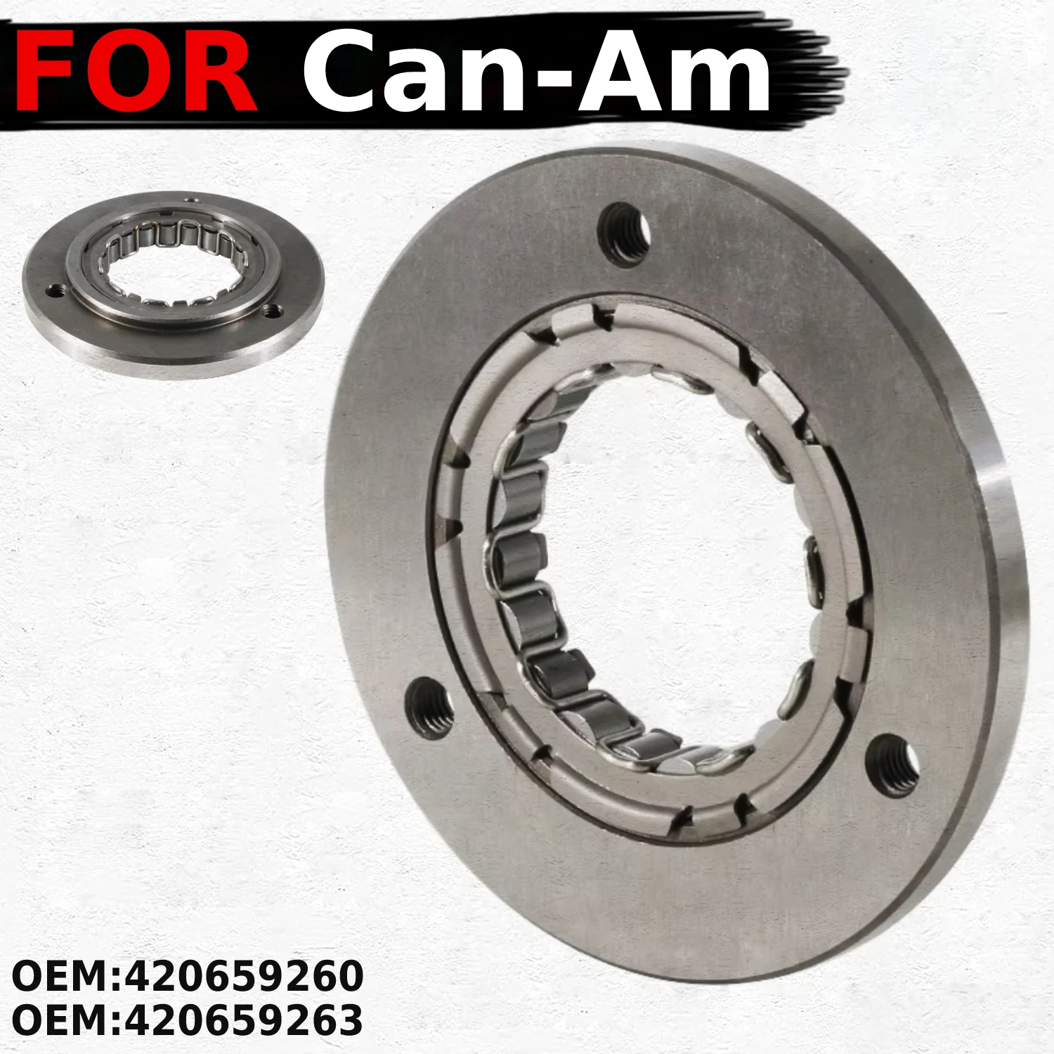 

Motocycle One Way Starter Clutch Parts For Can-Am Renegade 500/800/1000 R EFI XMR/Maverick Sport 1000 R OEM:420659263 420659260