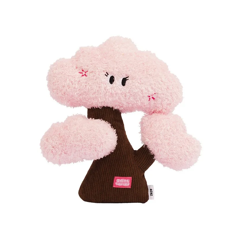 

Cat Toy Catnip Cherry Blossom Plush Tree Shape Interactive Teaser for Indoor Cats and Kittens Play Chew Resistant Dental Care XL