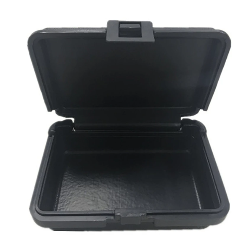 AC88 Small Portable Hard Plastic Tool Box Compact Waterproof Storage Case with Handle for Outdoor Tools
