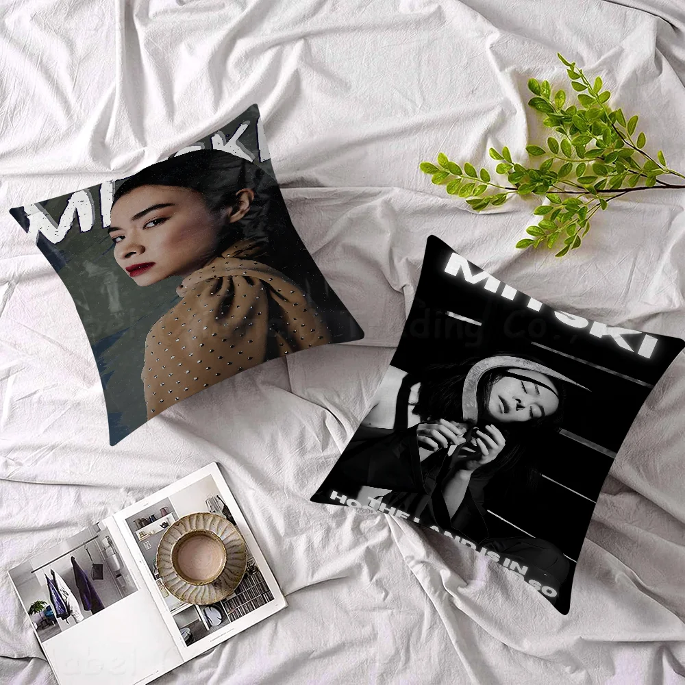 

Movie M-mitskiPersonalized Picture Text Home Decorative Pillows Household Gifts 45x45cm