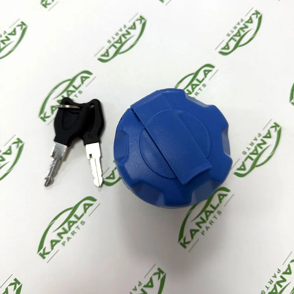 DE KANALA PARTS / 1set Trucks Lorry 60mm Lockable Diesel Adblue Cap For Volvo Scania Renault Durable Automotive Parts Blue