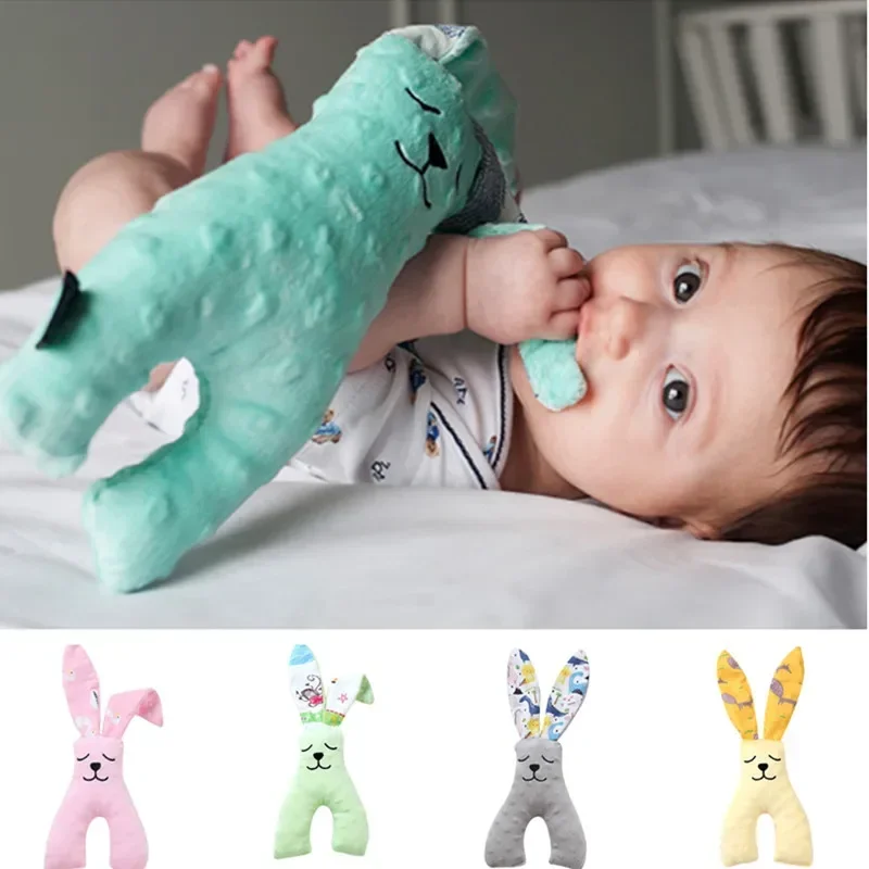 Baby Plush Toys Soft Appease Towel Soothe Reassure Sleeping Animal Blankie Towel Educational Rattles Clam plush Bebes Toys Doll