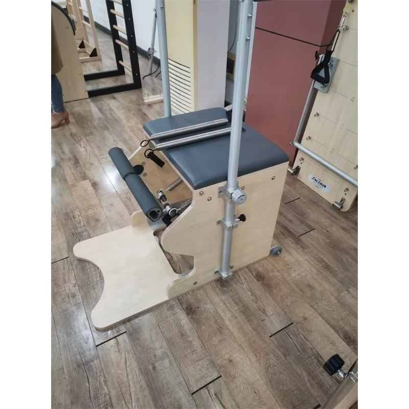 YTYIN Professional Home Gym Set | Oak Wood Pilates Reformer, Wunda Chair for Yoga & Workout view 5