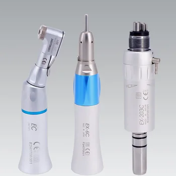 EC EX-6CEX-203C Dental 1:1 Direct Drive Contra Angle Low Speed ​​Handpiece Dentistry Contra Angle Polishing Tools Contra Angle Handpiece