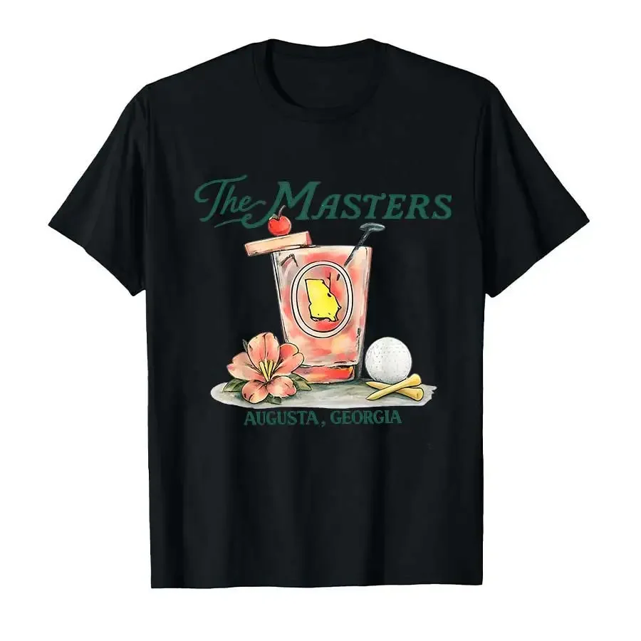 Funny Masters Augusta Georgia T-shirt For Men Women 100% Cotton T Shirts Short Sleeve Tops P898