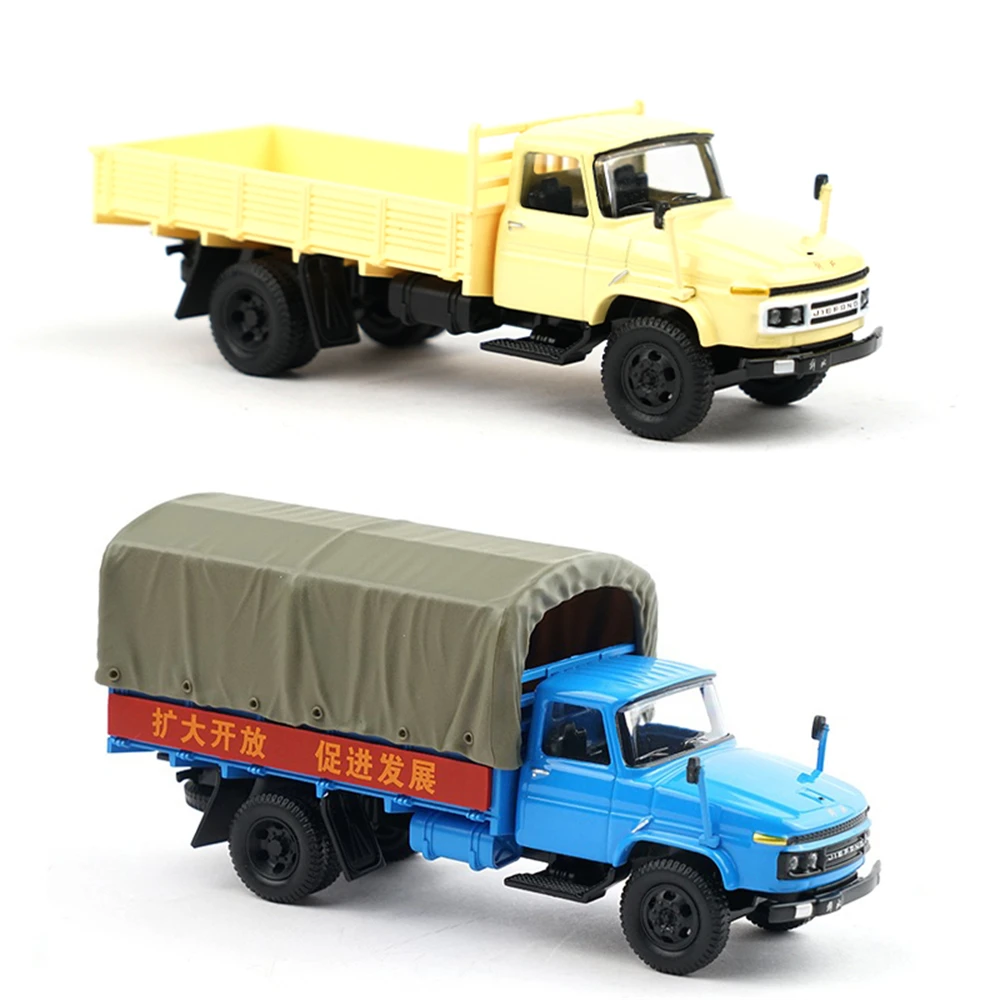 

Xcartoys 1/64 литая под давлением металлическая модель грузовика-игрушка Jiefang CA141 Truck-желтый и синий легкий грузовик, коллекционная демонстрационная деталь