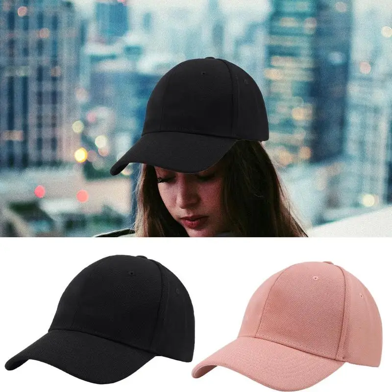 Gorras de béisbol ajustables para mujer, sombrero de bola cómodo, equipo de cabeza deportivo informal de moda, protección solar para exteriores