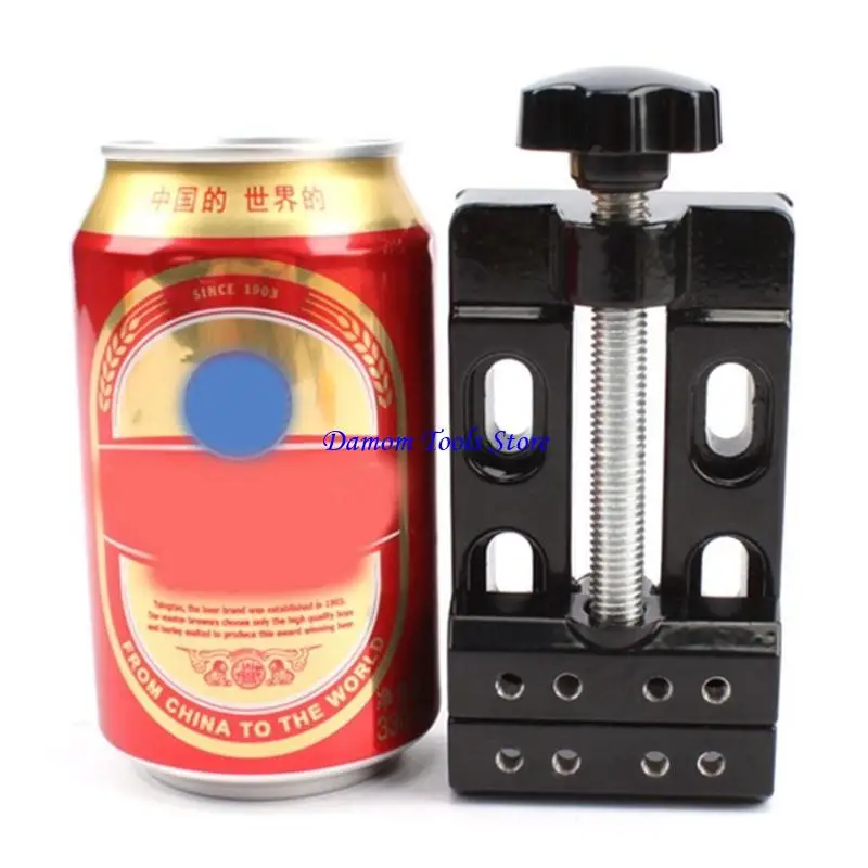 57BE الألومنيوم طاولة صغيرة ملزمة الفك نحت مقعد الحفر المربى ضغوط نائب مقطع صغير قابلة للتعديل الأدوات المجوهرات DIY #2