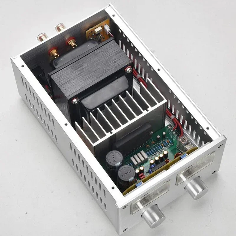 Suitable for latest Sanyo Thick Film JVC Custom 8007 Bluetooth 5.0HIFI Fever Dual vu meter amplifier LM3886