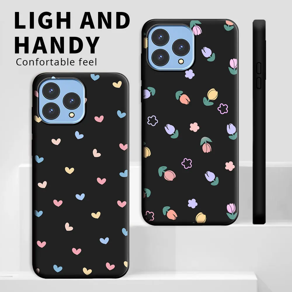 Для Cubot P80 2023 Чехол Мягкий Силиконовый ТПУ новый цветочный динозавр модный двойной стиль телефон для Cubot P80 6,58 дюймов задняя крышка