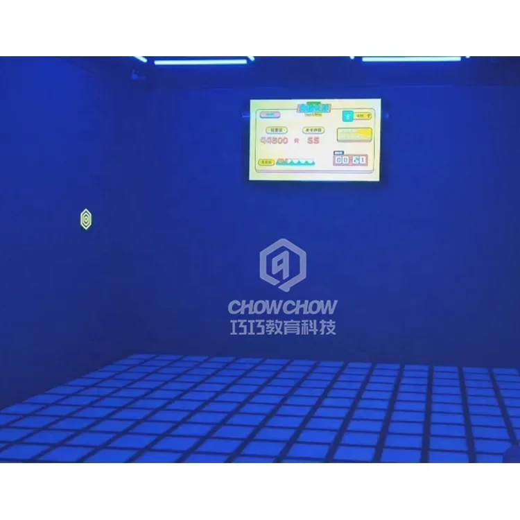 Qiaoqiao Hot Sale Interactive Floor Projector Game Interactive Floor Block Game for Kids and Adults