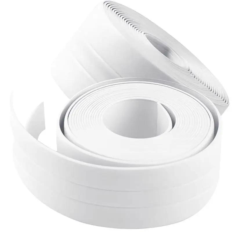 

Bath & Kitchen Caulk Tape Self Adhesive Sealant Strip Bathtub and Sink Sealing Tape for Bathroom Shower Mildew Fouling Proof Sea