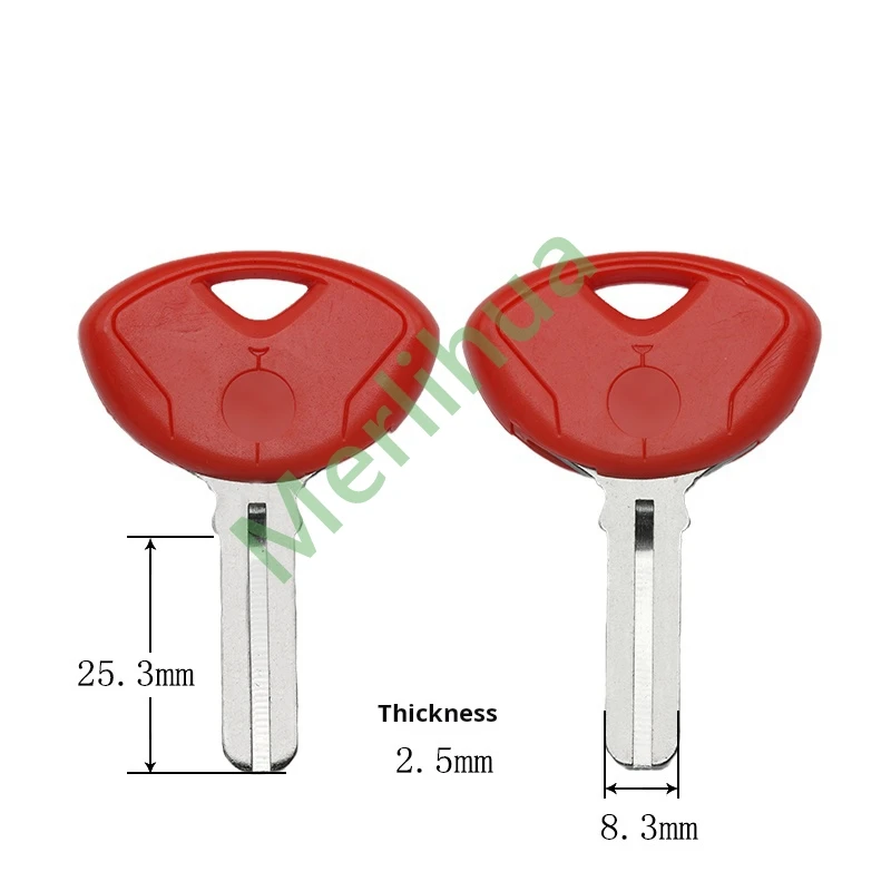 BMW motorcycle key, suitable for: BMW K1200 K1300 S1000R R1200R HP4 motorcycle key embryo(can be placed anti-theft chip).