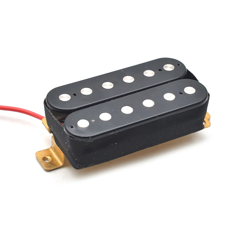 HSH Guitar Humbucker Pickups With 5-way Switch 500K Potentiometer 2T1V Wiring Harness Prewired Black/White/Yellow