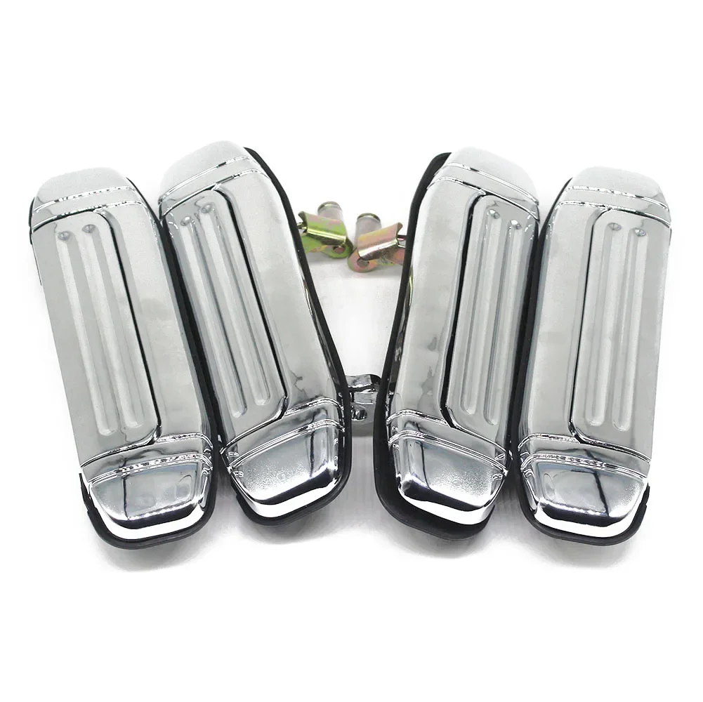 

4Pcs/Lot Chrome Car Auto Front Rear Exterior Door Handle for Mitsubishi Pajero Montero V31 V32 V33 V43 V45 V46 1991-1999