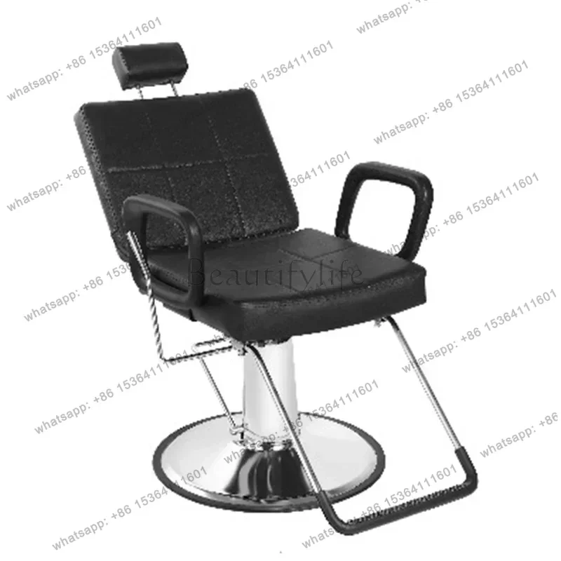 LSModern Simple Barber Chair Nordic Originality Design Professional Barber Chair Comfort Hair Dyeing Salon Furniture Sandalye FY