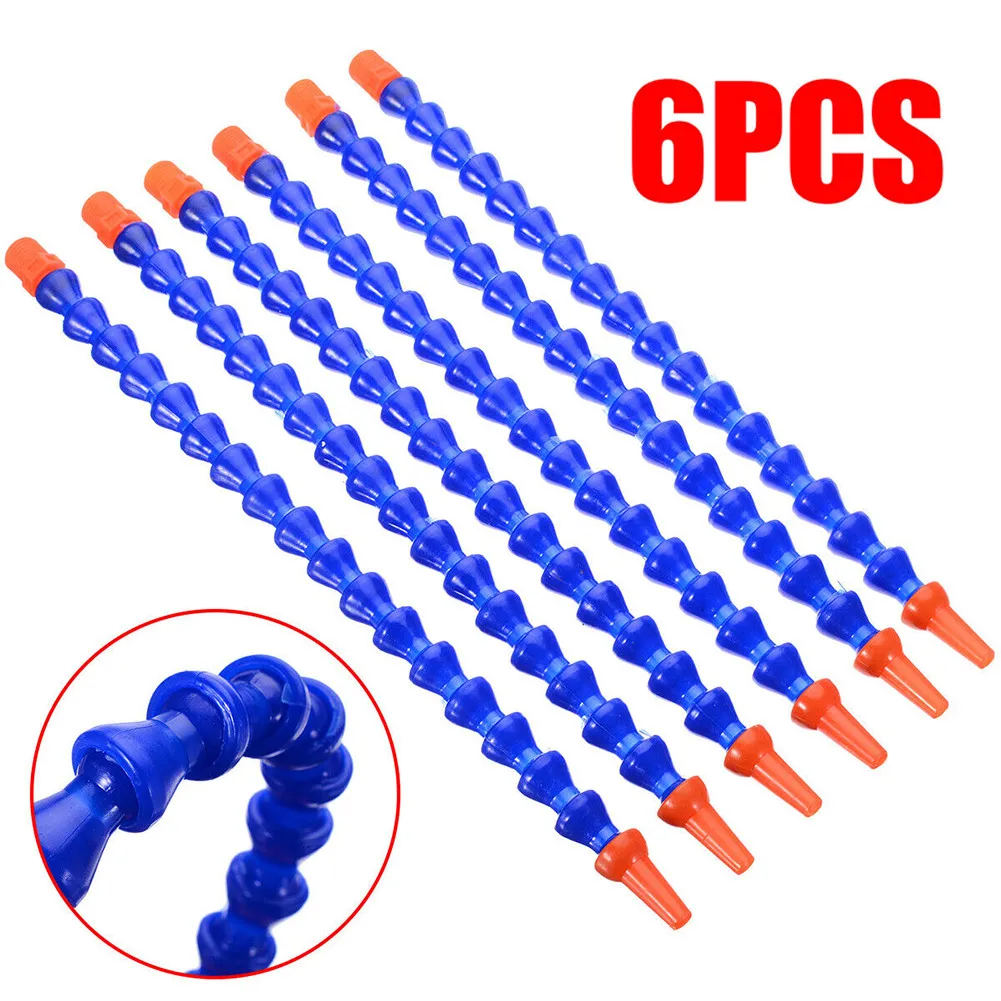 Part Coolant Pipe CNC Machine Tools For Lathe Hose Light Weight Milling Machines Non-Conductive Water 300mm 6pcs Set