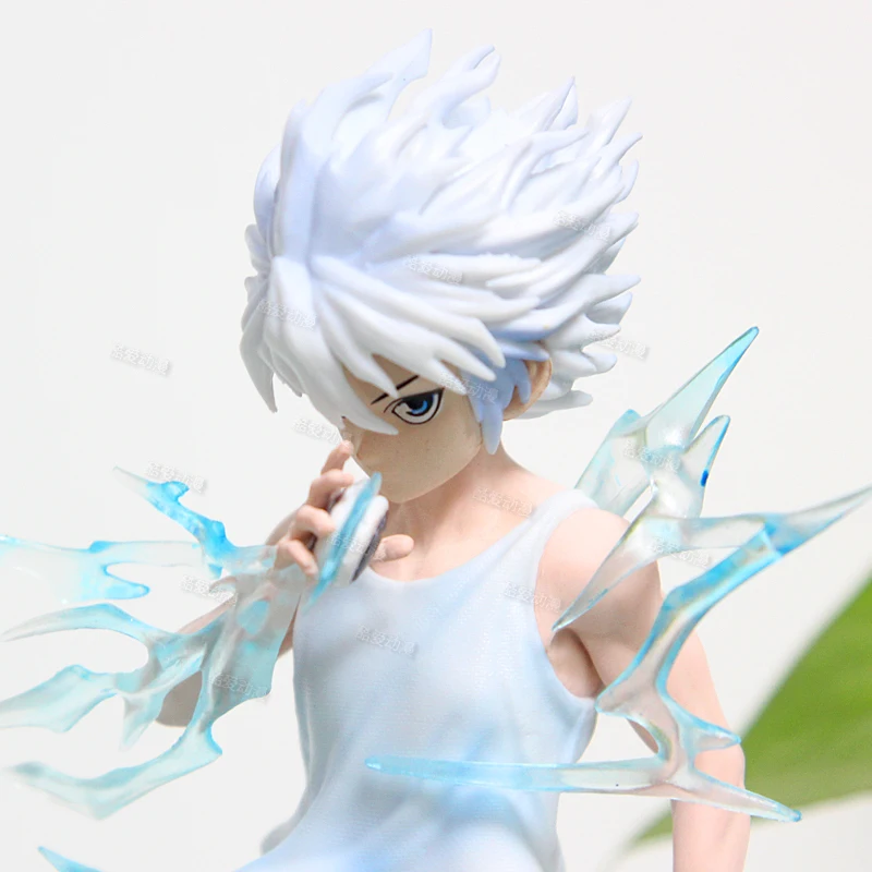Neue Neue Anime-Figuren von Hunter × Hunter Killua Zoldyck Figura Acativos De Manga Modelo Pvc Estatua Colleccionable Ornamento – Detail 5