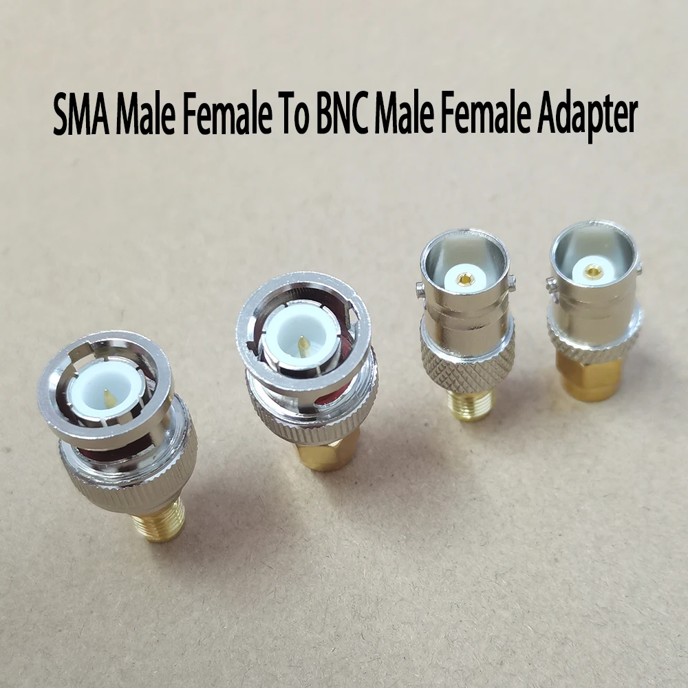 1PC SMA Male Female To BNC Male Female Adapter For BNC SMA RF Coaxial Cable, WiFi, Ham, Wireless LAN Devices or Handheld Radios