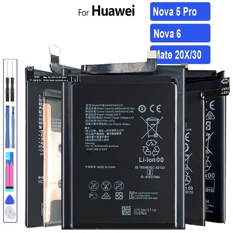 HB396589ECW HB3973A5ECW HB486586ECW Battery For HuaWei Nova 5 6 SE pro HB4073A5ECW Mate 20X 30 for Honor Note 10 8X Max VIew30