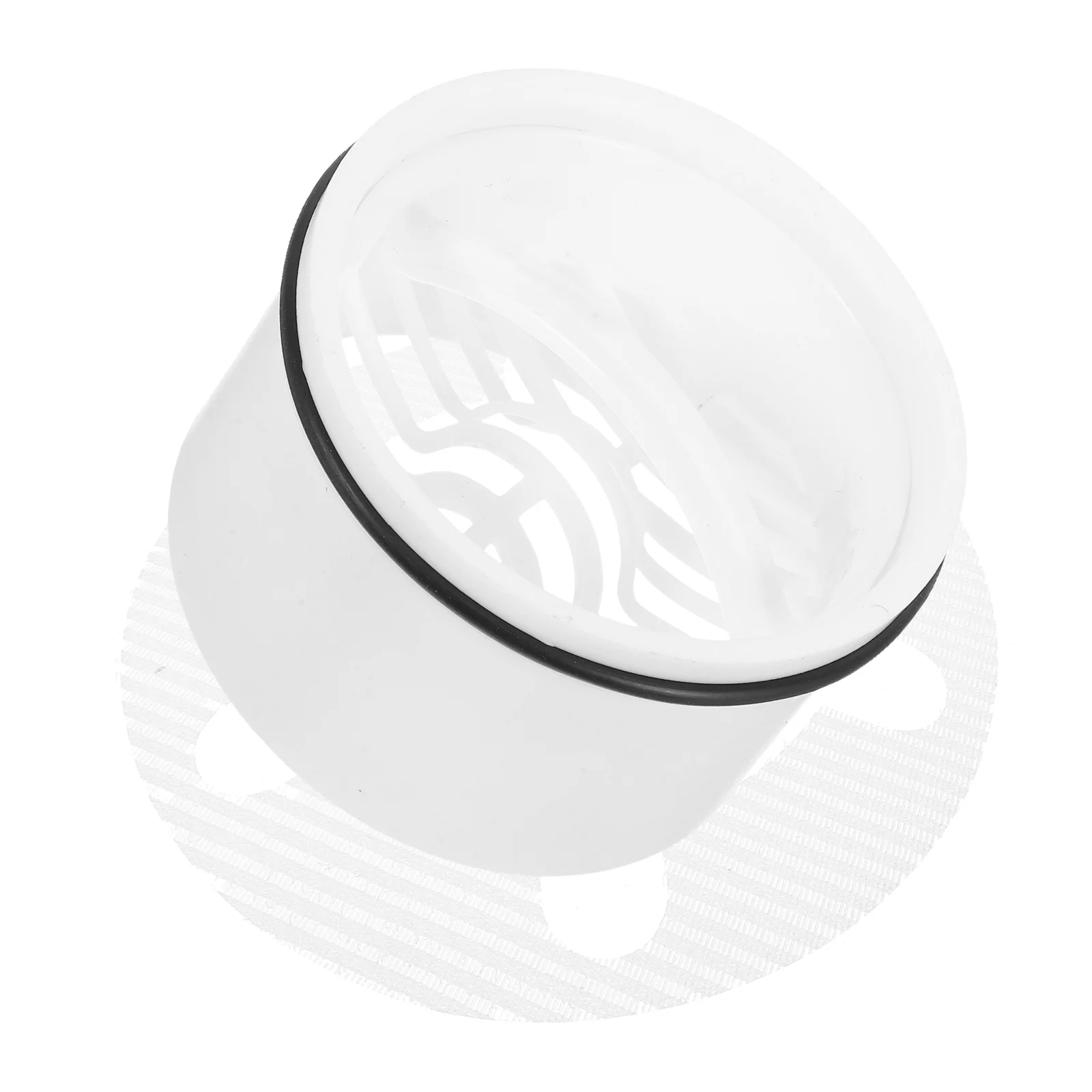 

1Set White Sink Strainer Anti-Clogging Floor Drain Filter Net Bathroom Wash Basin Bathtub Drain Hair Debris Collector Prevents