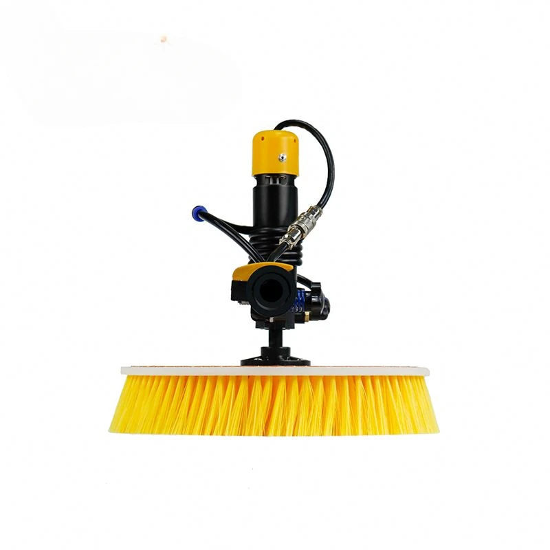 Single head electric lithium battery solar panel cleaning brush solar panel